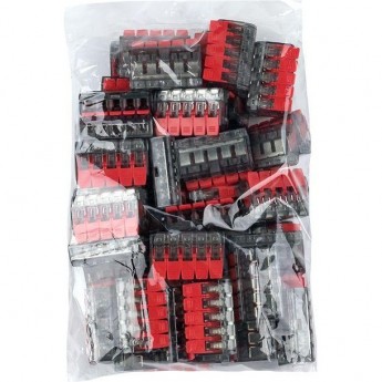 Клемма строительно-монтажная EKF PROXIMA СМК 221-415 5-проводная 0.2-4.0кв.мм (уп.50шт)