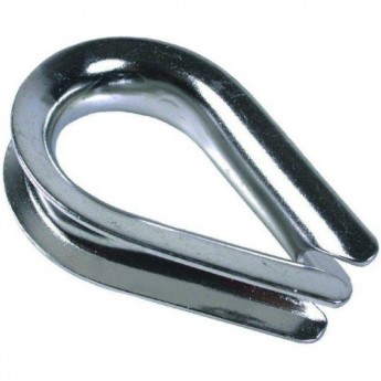 Коуш для троса EKF ksh-6 DIN 6899 (6мм) Коуш для троса EKF ksh-6 DIN 6899 (6мм)