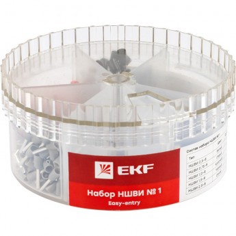 Набор EKF PROXIMA НШВИ №1 (0,5-2,5мм2) Набор EKF PROXIMA НШВИ №1 (0,5-2,5мм2)