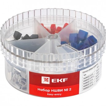 Набор EKF PROXIMA НШВИ(2) №2 (2x0,5-2x2,5мм2) Набор EKF PROXIMA НШВИ(2) №2 (2x0,5-2x2,5мм2)