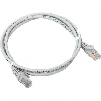 Патч-корд EKF TeraLINK PRO кат.5e неэкранированный UTP оболочка PVC сер. (1.0м) TRP-5EUTP-PVC-1M-GY