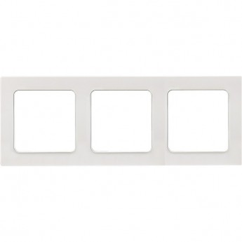 Рамка 3-местная EKF PROXIMA СТОГКОЛЬМ белая Рамка 3-местная EKF PROXIMA СТОГКОЛЬМ белая