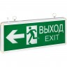Светильник аварийно-эвакуационного освещения EKF Proxima EXIT-201 LED, двухстороний EXIT-DS-201-LED