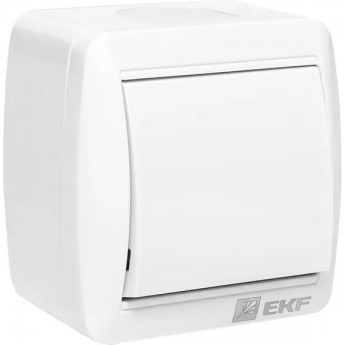 Выключатель ОП EKF PROXIMA ВЛАДИВОСТОК 10А IP54 белый Выключатель ОП EKF PROXIMA ВЛАДИВОСТОК 10А IP54 белый